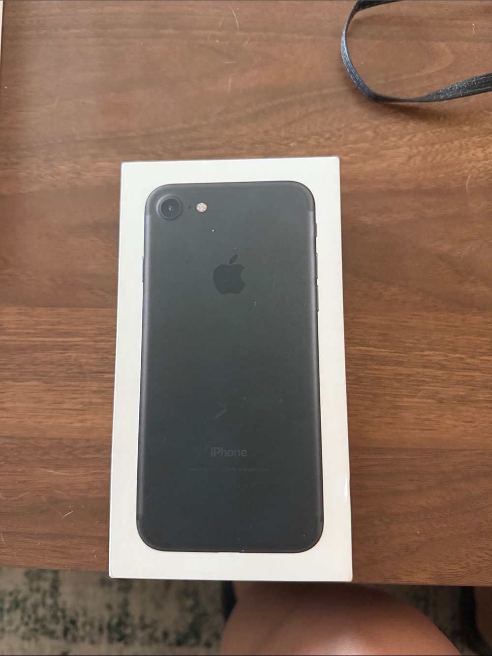 Apple iPhone with Matte Black Device Image - BOX ONLY
